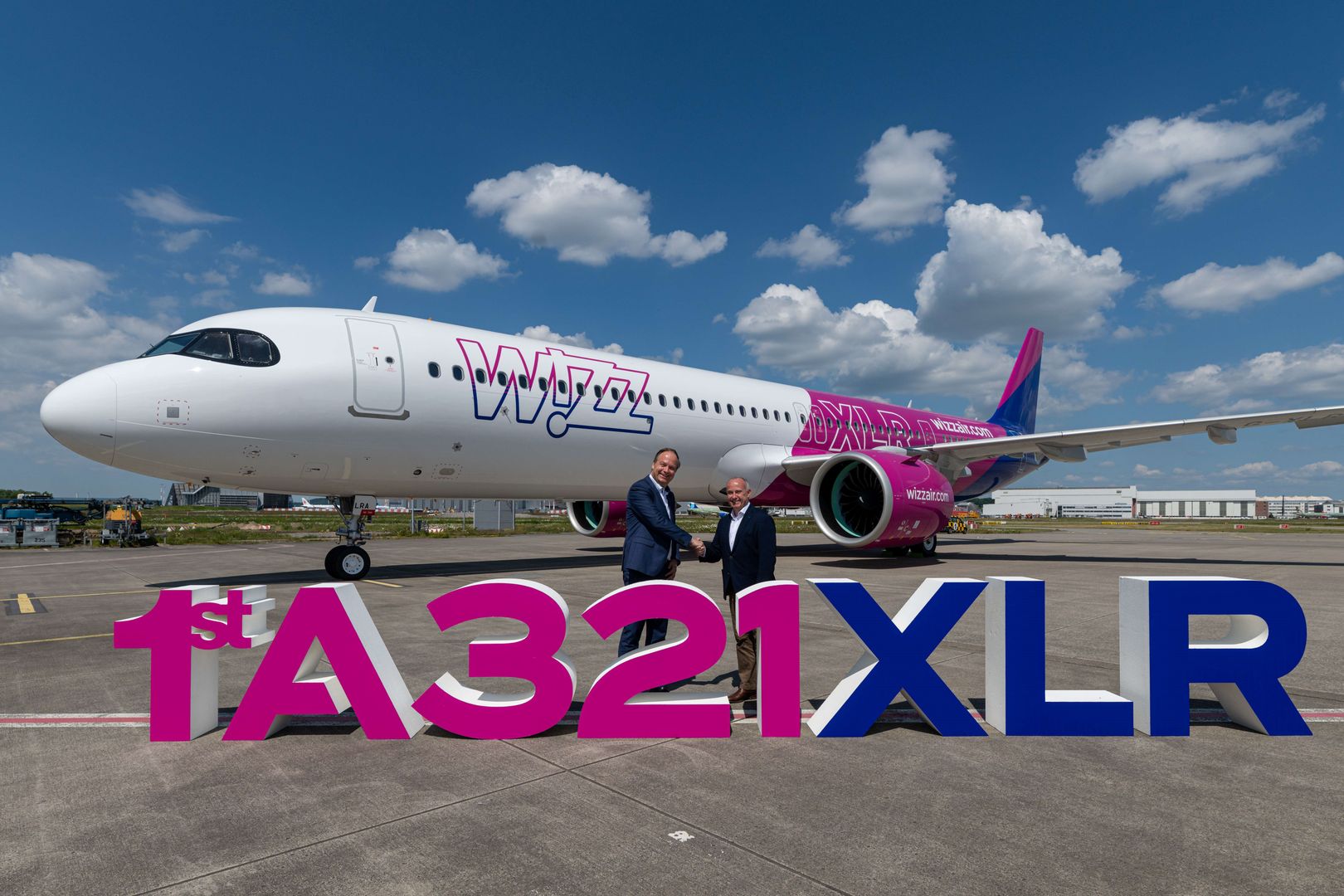 Pierwszy Airbus A321XLR dołączył do floty Wizz Aira