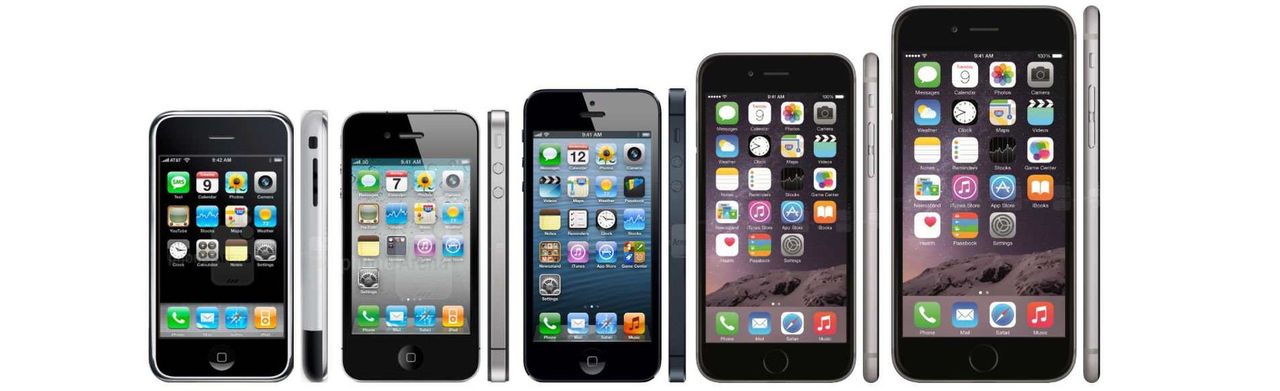 Kolejne generacje iPhone'ów