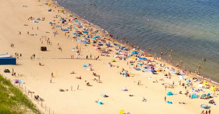Odwiedził plażę w Gdańsku. Zaraz po tym wysłał wzruszający list