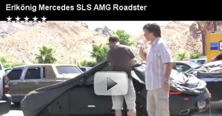 Parada zamaskowanych Mercedesów SLS AMG[wideo]