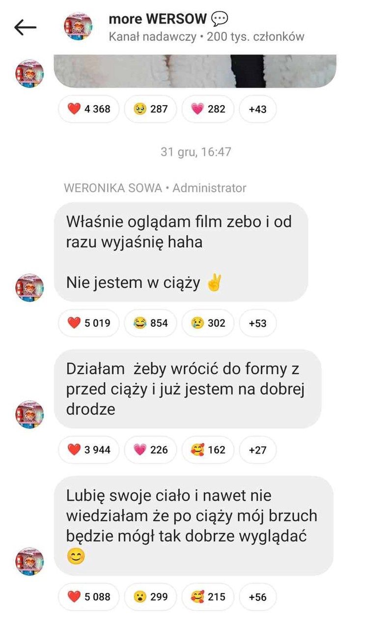 Wersow w drugiej ciąży? Celebrytka odpowiada