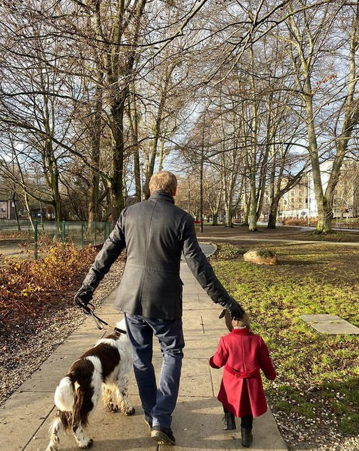 Donald Tusk z wnuczką