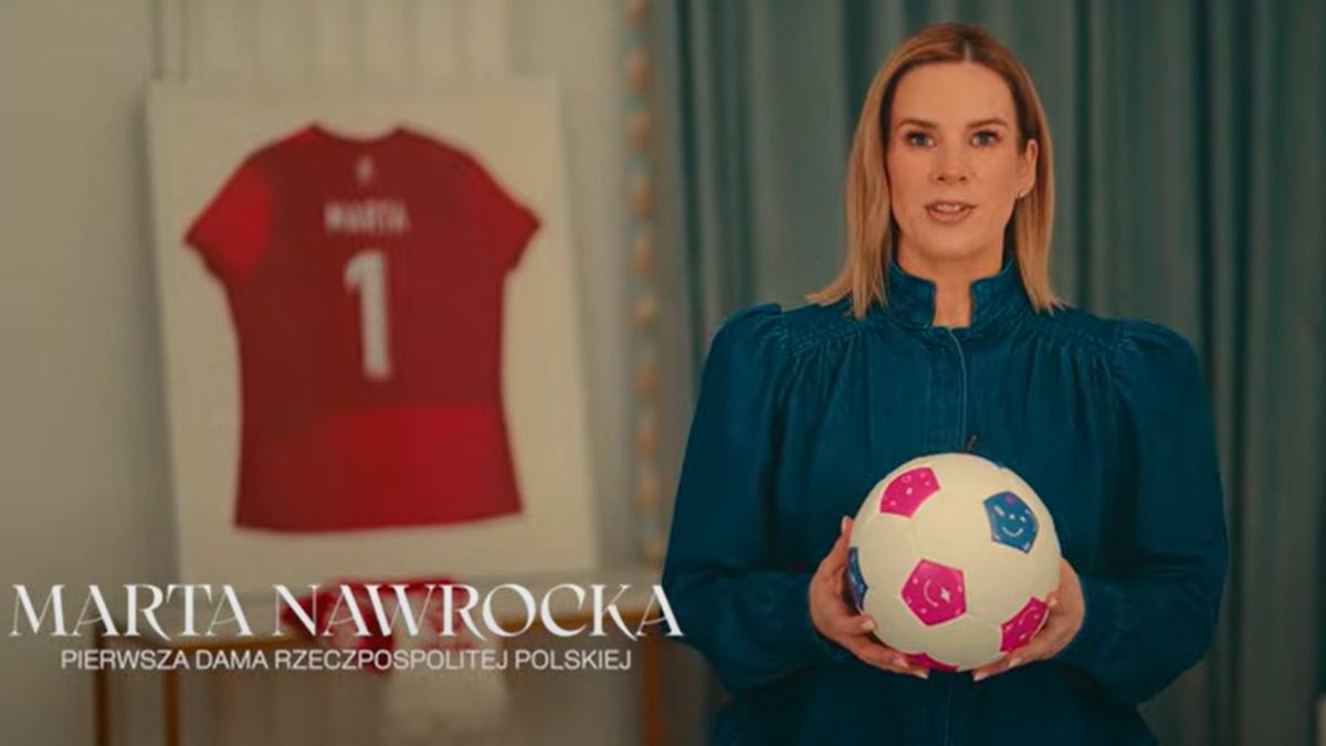 Euro 2029 kobiet w Polsce? Jest spot z udziałem Pierwszej Damy