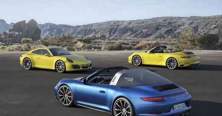 Porsche 911 (991) Carrera 4 i Targa 4 po liftingu i z turbodoładowaniem
