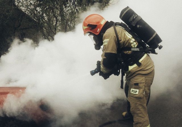 Pożar samochodu osobowego przy ul. Wschodniej