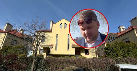 Ozdoba przed domem Ziobry. "Przyszedłem się przejść"
