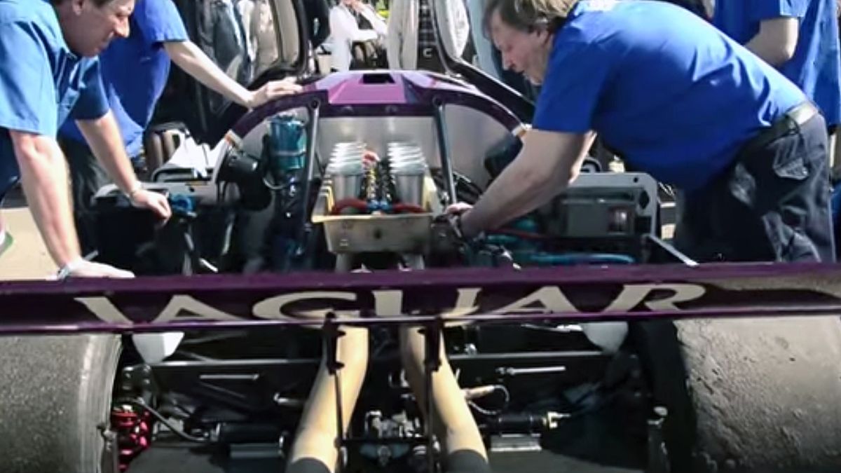 Dźwięk silnika Jaguara XJR9 1