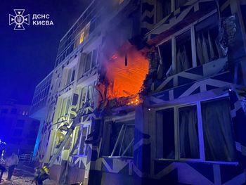 Działo się w nocy. Zmasowany atak na Ukrainę, uderzyli w Kijów