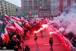 Pierwsze incydenty na Marszu Niepodległości. Podeptano flagi