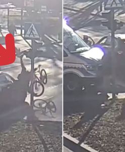Rowerzysta wjechał na czerwonym. Finał mógł być tylko jeden