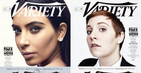 Kim Kardashian, Dunham, Close i Whoopi na okładkach "Variety"! (FOTO)