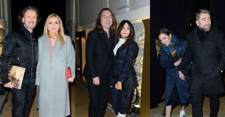 Gwiazdy brylują na otwarciu atelier Tomasz Ossolińskiego: Aleksandra Kwaśniewska i Kuba Badach, Monika Olejnik z ulubionym łańcuchem i partnerem, Dominika Kulczyk... (ZDJĘCIA)