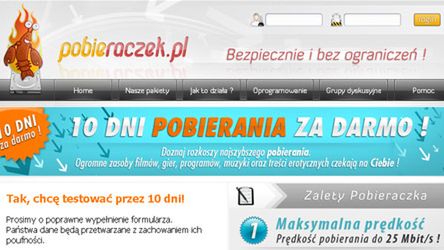 Pobieraczek.pl zapłaci 240 tys. kary. Tylko ile zarobił wcześniej na naiwnych? 1