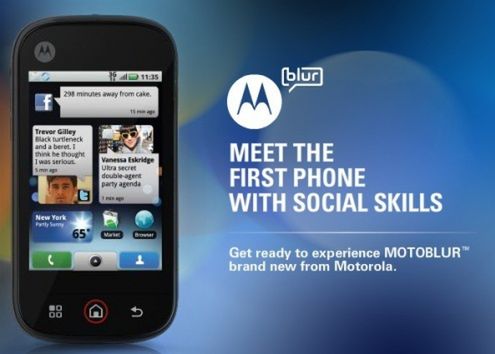 Motorola odświeża interfejs MotoBlur
