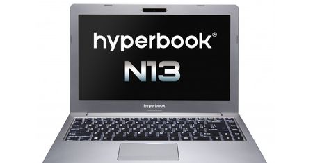 Hyperbook N13 w kompaktowy laptop z portem Thunderbolt 3