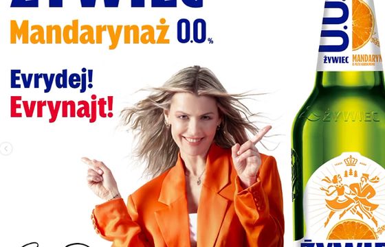 Mandaryna wraca na scenę. W reklamie Żabki