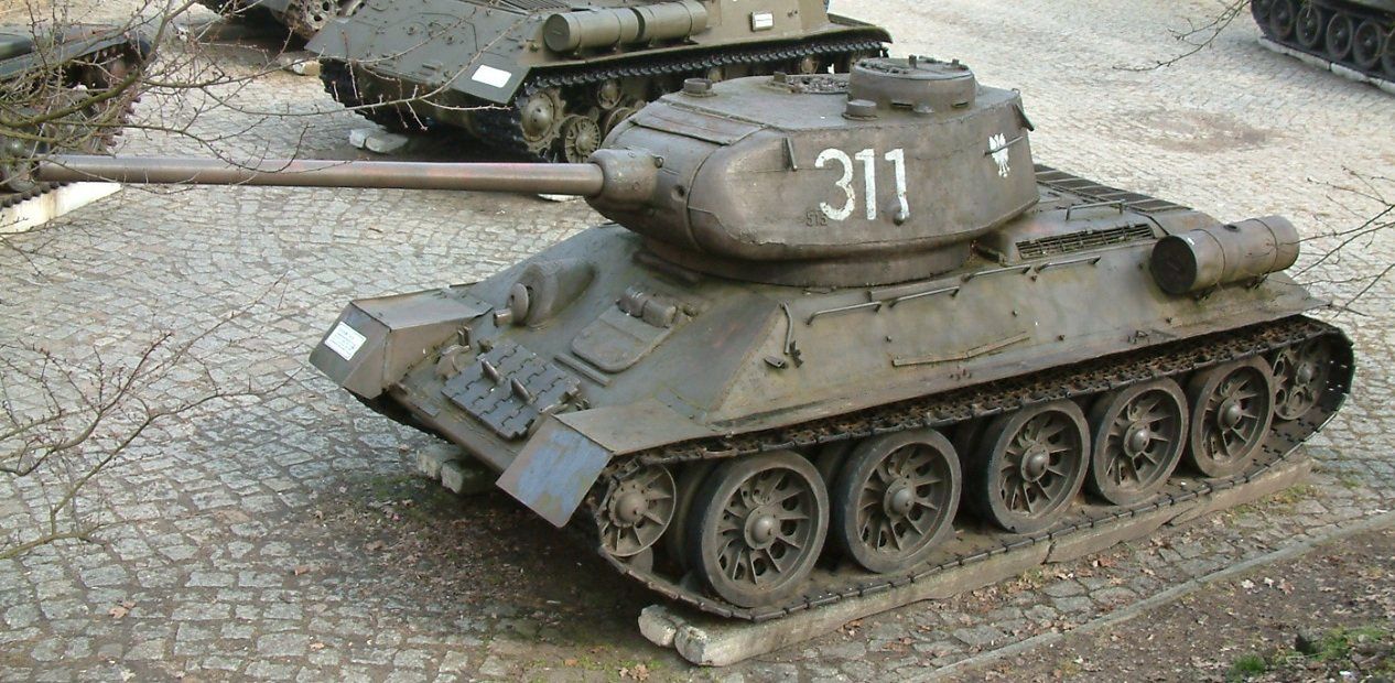 Czołg średni T-34/85, lic. CC BY-SA 3.0