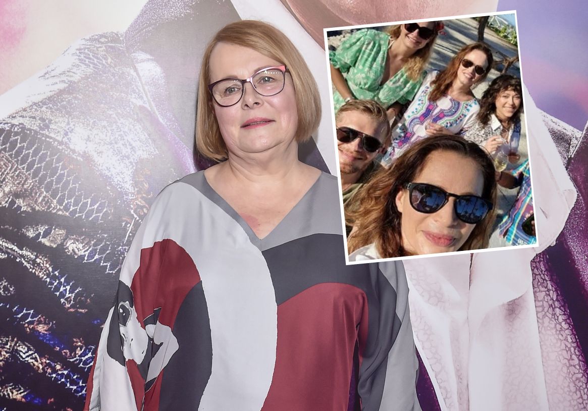 "Żenada". Kukulska, Socha zmiażdżone przez Łepkowską