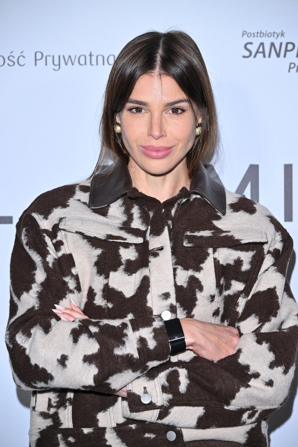 Anna Markowska na pokazie Łukasza Jemioła