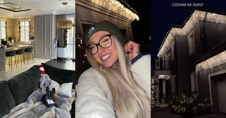 Deynn pochwaliła się bożonarodzeniową dekoracją WILLI. Na bogato jak u Kardashianów