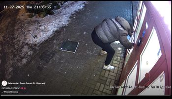 Ona wybrała bukiety, on je ukradł. Kwiaciarnia prosi o pomoc