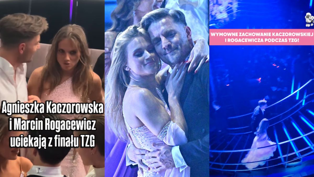 Tak zachowywali się Kaczorowska i Rogacewicz w finale "TzG"