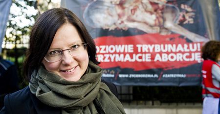 Kaja Godek wzięta w obronę przez radnego PiS. Ostre słowa o protestujących