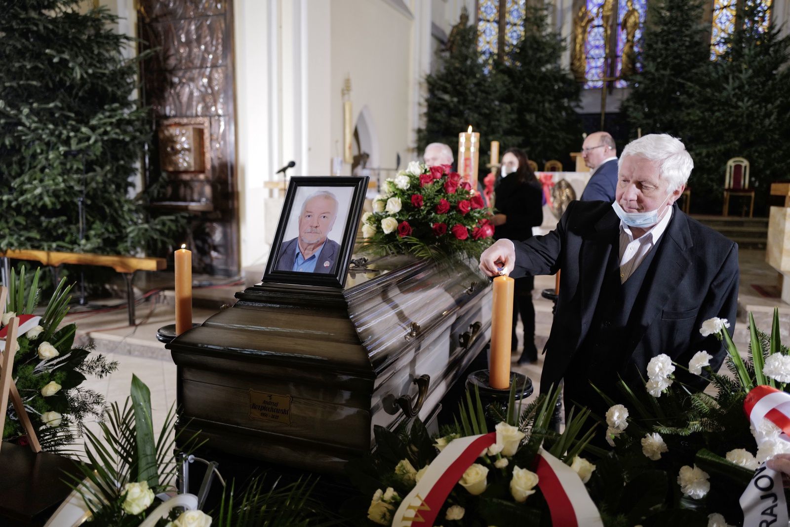 Pogrzeb Andrzeja Rozpłochowskiego