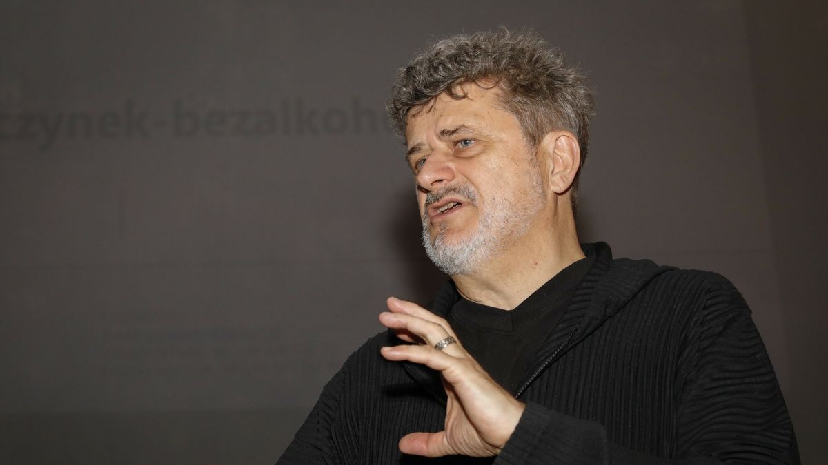 Janusz Palikot na spotkaniu crowdfundingowym w 2020 r. 