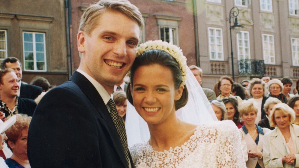 W 1994 roku Kinga Rusin wyszła za mąż za Tomasza Lisa 