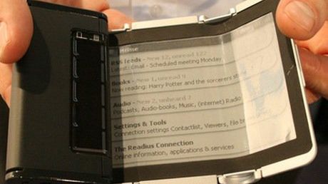 Zginany ekran Readius szybciej niż zapowiadano 1