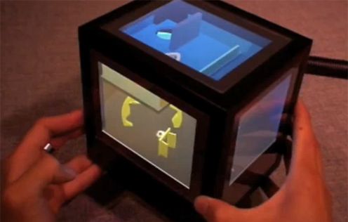 pCubee – trójwymiarowy obraz zamknięty w pudełku