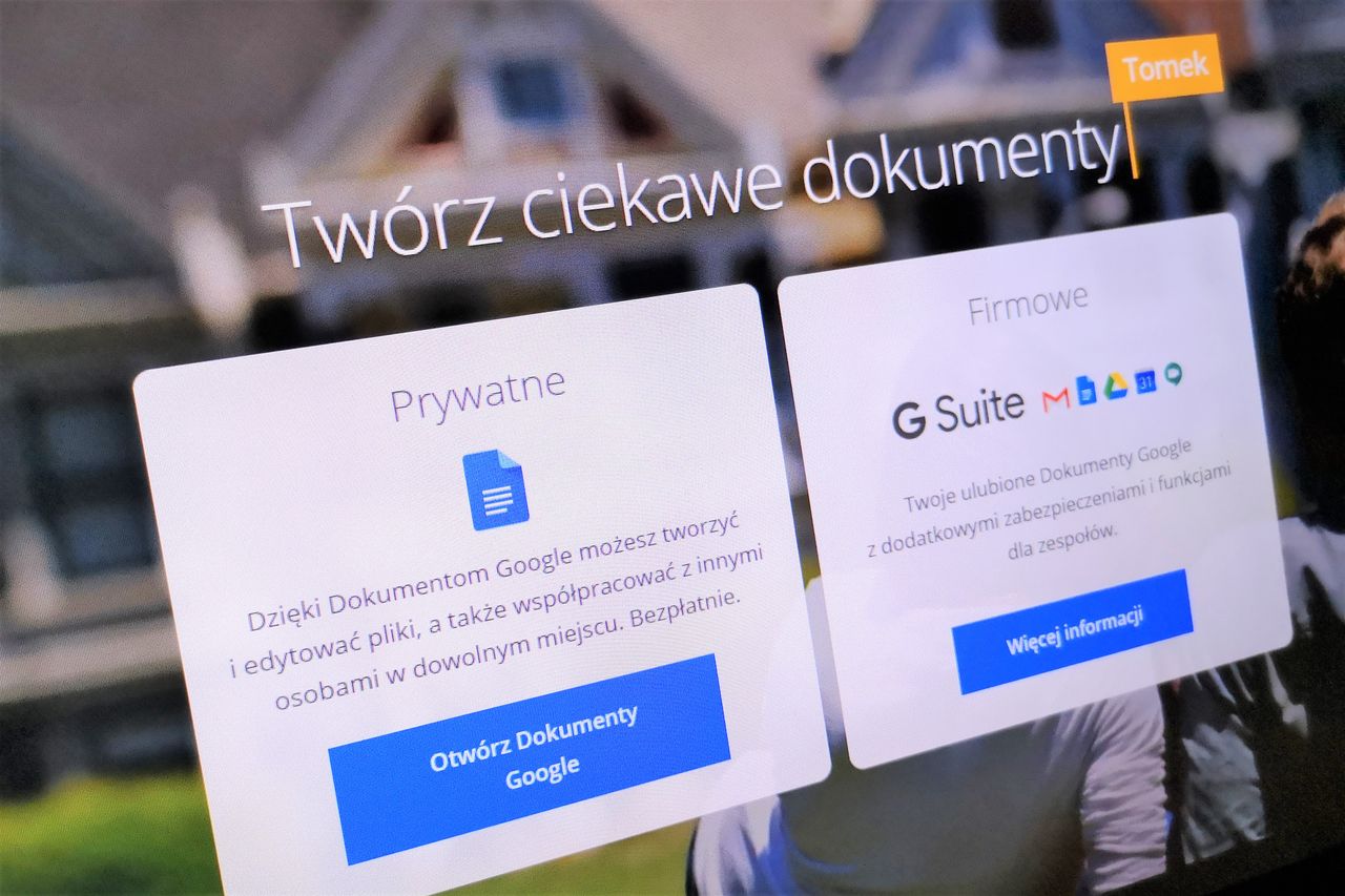 Dokumenty Google. Licznik wyrazów dostępny podczas pisania