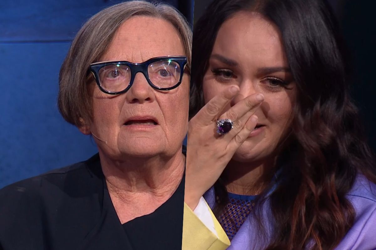 Agnieszka Holland i Ewa Farna. U Wojewódzkiego polały się łzy