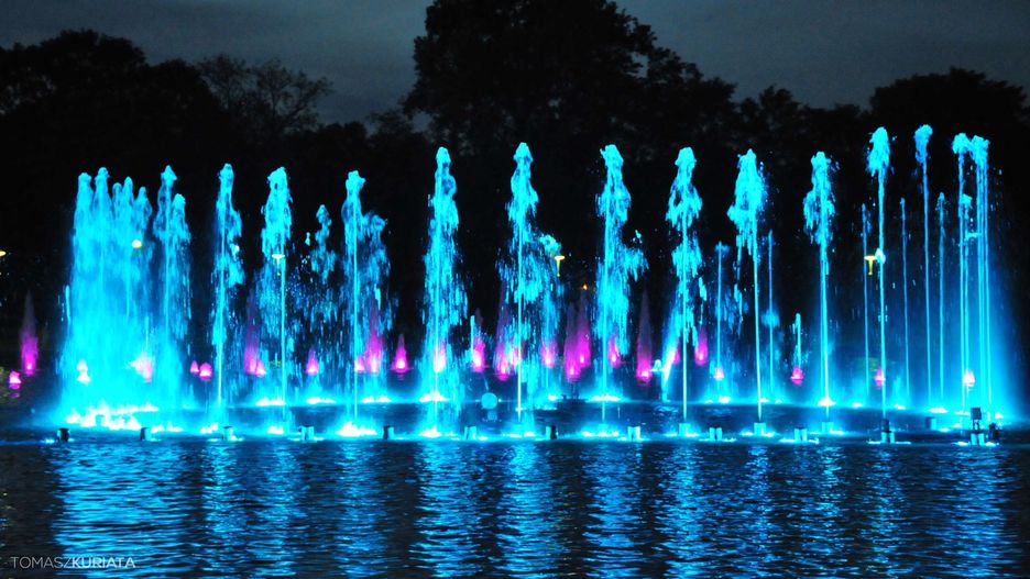 Wrocław. Randka pod Pergolą? Fontanna multimedialna znów działa