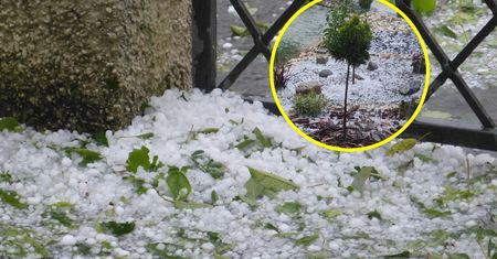 Superkomórka burzowa. Uderzył grad na Podkarpaciu