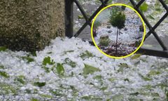 Superkomórka burzowa. Uderzył grad na Podkarpaciu