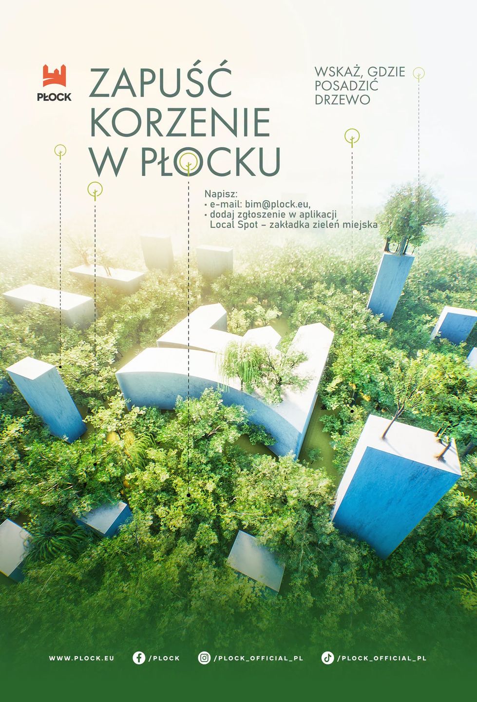 Akcja "Zapuść korzenie w Płocku" 