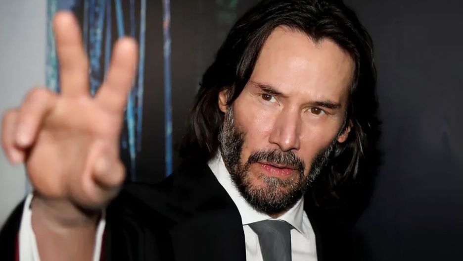Keanu Reeves na premierze nowego "Matriksa"