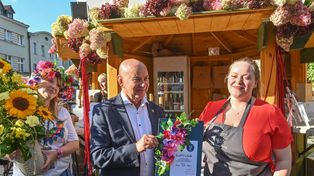 Zielona Góra: Winobranie 2025. Wybrano najładniejsze stosiki w miasteczku winiarskim