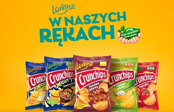 „Less plastic” w kampani Crunchips