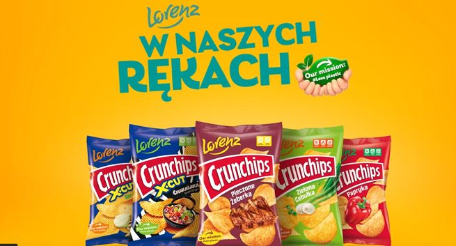 „Less plastic” w kampani Crunchips