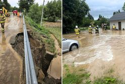 Ulewne deszcze pod Lublinem. Woda zalała prywatne posesje