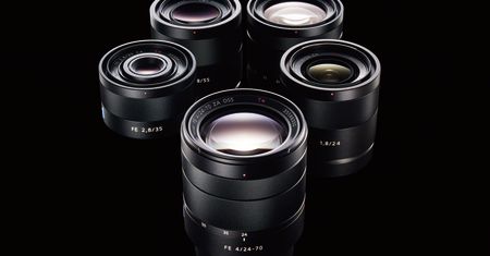 Nowe obiektywy Sony FE do bezlusterkowców z pełnoklatkowymi matrycami