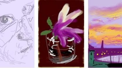 David Hockney + iPhone = niesamowite obrazy! 1