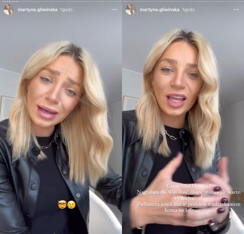 Martyna Gliwińska opowiada o tym, jak Instagram usunął jej konto