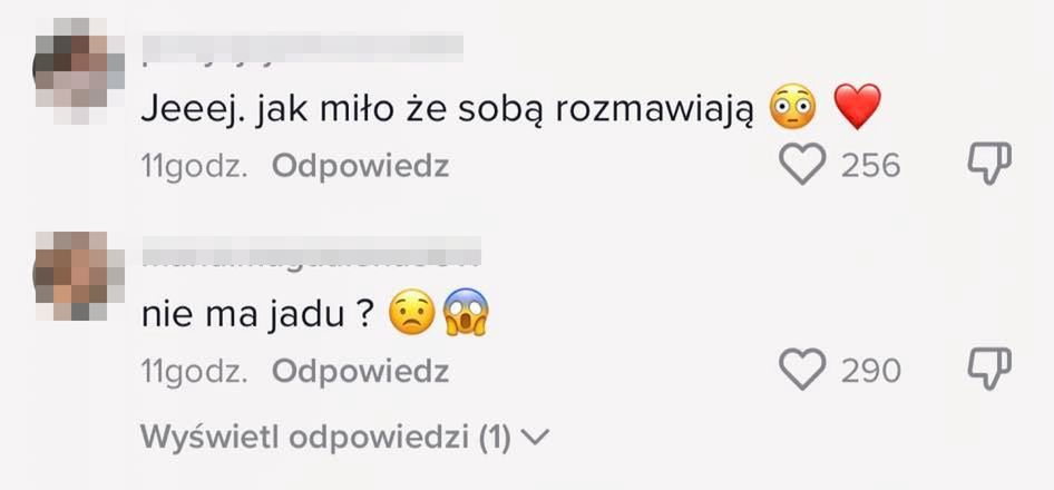 Komentarze pod nagraniem z konferencji