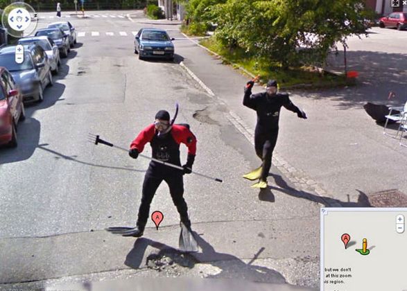 20 dziwnych i ciekawych zdjęć z Google Street View 20