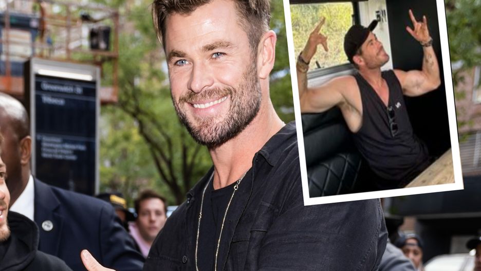 Chris Hemsworth pokazał wnętrze luksusowej przyczepy
