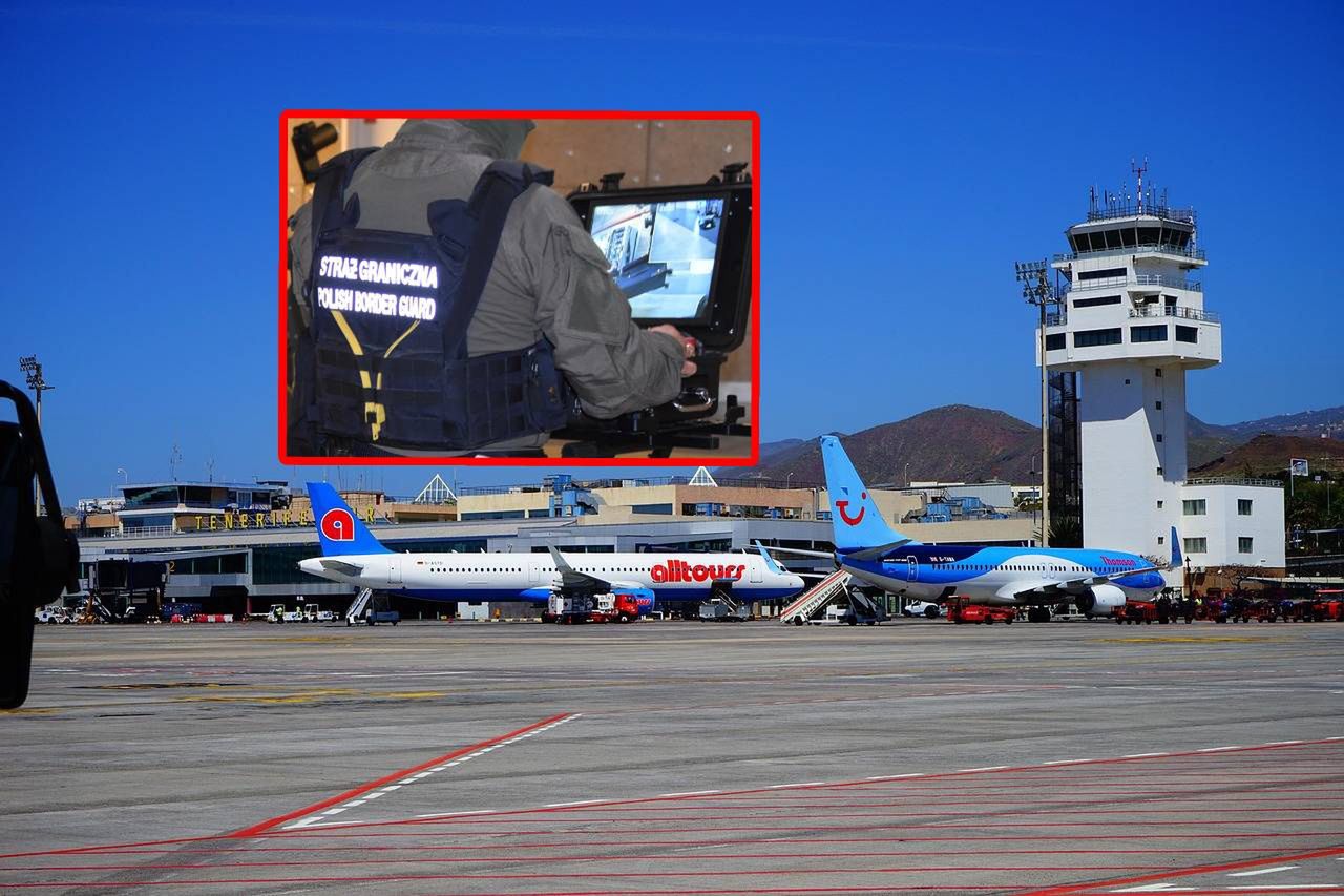 Powiedziała, że ma bombę w walizce. Nie poleciała na Teneryfę